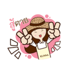 Kunna Girl ＆ friends（個別スタンプ：28）