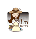Kunna Girl ＆ friends（個別スタンプ：31）