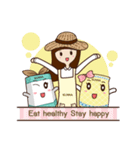 Kunna Girl ＆ friends（個別スタンプ：40）