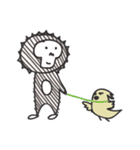 happy gorilla 'a-sing'（個別スタンプ：8）