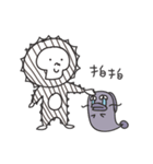happy gorilla 'a-sing'（個別スタンプ：31）