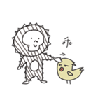 happy gorilla 'a-sing'（個別スタンプ：32）