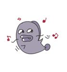 happy gorilla 'a-sing'（個別スタンプ：34）