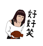 We got married ( real life )（個別スタンプ：36）
