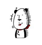 面長パンダ（個別スタンプ：32）