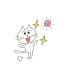 楽しい猫スタンプ（個別スタンプ：4）
