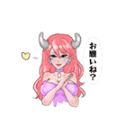 パステルガールズ（個別スタンプ：3）