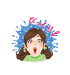 大森和代のパワー到来（個別スタンプ：3）
