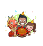 Pi Beuk ＆ Friends（個別スタンプ：27）
