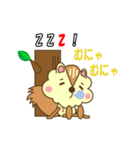 使える！もこ顔リス君とリスちゃん（個別スタンプ：23）