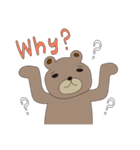 くまですが。（個別スタンプ：5）
