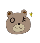 くまですが。（個別スタンプ：34）