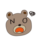 くまですが。（個別スタンプ：35）