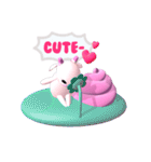生クリーム 塩素（個別スタンプ：7）