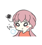 A Girl in Love（個別スタンプ：21）