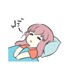 A Girl in Love（個別スタンプ：24）