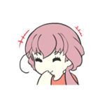 A Girl in Love（個別スタンプ：34）