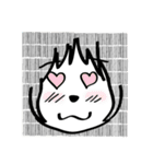 ジト目な女子たち（個別スタンプ：40）