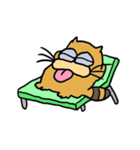どこか抜けてる猫（個別スタンプ：18）