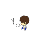 いつまでも子供男子（個別スタンプ：12）
