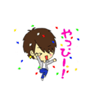 いつまでも子供男子（個別スタンプ：27）