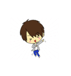 いつまでも子供男子（個別スタンプ：32）