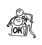 毎日使えるにこにこさん（個別スタンプ：3）