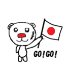 くまらしきキャラの日常生活。（個別スタンプ：3）