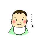 かわいいあかちゃん。（個別スタンプ：1）