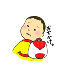 かわいいあかちゃん。（個別スタンプ：12）