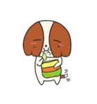 ポポザビーグルパピー（個別スタンプ：2）