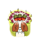 ポポザビーグルパピー（個別スタンプ：34）