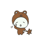 ウサギのあいさつやリアクション（個別スタンプ：6）