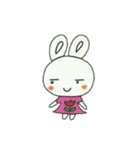 ウサギのあいさつやリアクション（個別スタンプ：20）