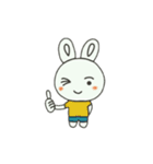 ウサギのあいさつやリアクション（個別スタンプ：24）