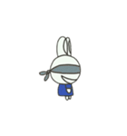 ウサギのあいさつやリアクション（個別スタンプ：25）