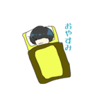 マッシュな彼らとたまに女の子（個別スタンプ：15）