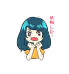 マッシュな彼らとたまに女の子（個別スタンプ：31）