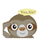 Sloth the colourful.（個別スタンプ：13）