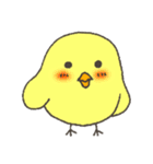 仲良し 犬とひよこ（個別スタンプ：18）