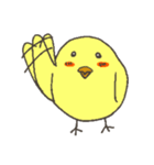 仲良し 犬とひよこ（個別スタンプ：24）
