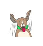 仲良し 犬とひよこ（個別スタンプ：40）