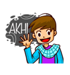 Akhi Laki ＆ Ukhti Luki 2（個別スタンプ：8）