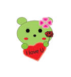 Green Tea Bear Junko（個別スタンプ：7）