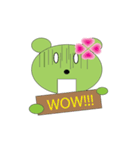 Green Tea Bear Junko（個別スタンプ：10）
