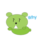 Green Tea Bear Junko（個別スタンプ：16）