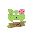 Green Tea Bear Junko（個別スタンプ：19）