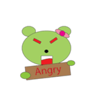 Green Tea Bear Junko（個別スタンプ：30）