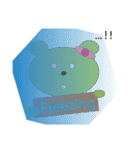 Green Tea Bear Junko（個別スタンプ：35）