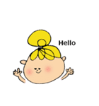 おんなの子と仲間たち（個別スタンプ：1）